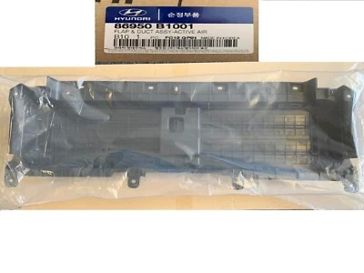 Grille Active Air Shutter 2015-2016 Genesis Sedan 3.8L Lower Flap Duct Deflector - Image 1 of 4