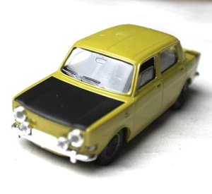 SIMCA 1000 RALLYE Yellow/Black Diecast made in France by SOLIDO, scale 1/43 - Picture 1 of 4