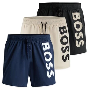 Pantalones cortos de natación BOSS - Pantalones cortos de natación BOSS Octopus para hombre - Negro, beige, azul marino - 50514502 - Imagen 1 de 8