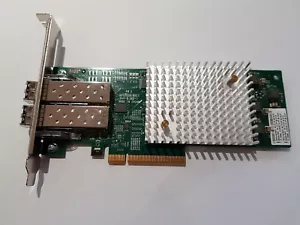 BROCADE 18602 16 GB PCi-EXPRESS DUAL PORT SFP Card + 2 x SFP - Foto 1 di 1