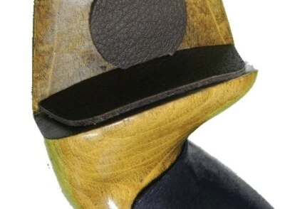 6 PACK Brown 1" X 3" Adhesive LEATHER Arrow SHELF REST Bow Archery Recurve Bow - Image 1 of 3