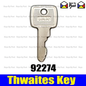 Thwaites Dumper Truck Key code 92274 - Part Number #T50479 ***Fast Shipping*** - Picture 1 of 5