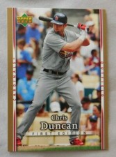2007 Upper Deck First Edition Chris Duncan St. Louis Cardinals #288
