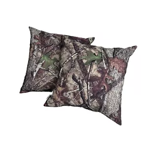 TrueTimber Camo Outdoor/Indoor Pillows– 18" x 18" (2-Pack) Made in USA - Picture 1 of 7