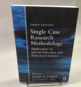 Single Case Research Methodology by David L. Gast – Special Ed & Behavioral Sci - Picture 1 of 7