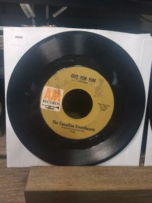 THE CANADIAN SWEETHEARTS Freight Train / Out for Fun - 1963 A&M - Preowned - Image 1 of 2