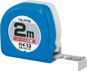 Tajima NHC20MY Hi Conve Measuring Tape, Black, 2 m x 13 mm - Picture 1 of 1