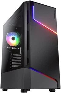 Nvidia Gaming Desktop Computer Geforce RTX 2060 AMD Ryzen 16GB RAM + SSD RGB ! - Picture 1 of 8