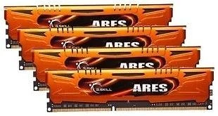 G.SKILL Ares Series 16GB (4 x 4GB) Desktop Memory Model F3-1600C9Q-16GAO - Image 1 of 1