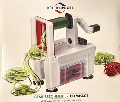 Küchenprofi Gemüseschneider Compact inkl. 4 Einsätze - Bild 1 von 4