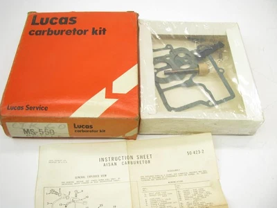 Kit de reconstrucción de carburador Lucas MS-550 para Toyota Corolla 1970-1973 Foto 1 de 4