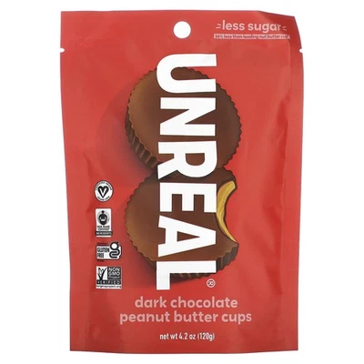 Dark Chocolate Peanut Butter Cups, 4.2 oz (120 g) - Image 1 of 2