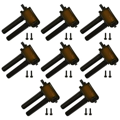 SET-SIUF504T-8 8 件套点火线圈适用于 Ram Truck 1500 2500 3500 充电器 吉普 — 第 1/2 张图片