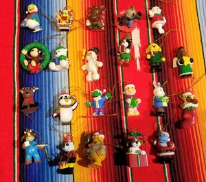 Ganz Webkinz Christmas Ornaments All Decked Out Retro 22 Pieces Lot 1 - Picture 1 of 23