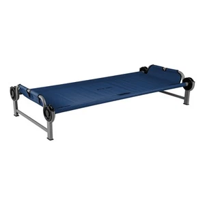 Disc-O-Bed Youth Single Cot Kid-O-Bed w/ Storage Organizer & Carry Bag(Open Box) - Picture 1 of 7