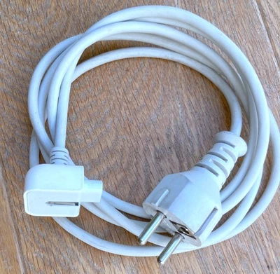 Genuine EU Europe Plug Apple MacBook Charger Power Adapter Extension Cable Lead - Image 1 of 4