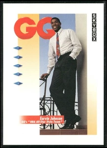 1991-92 SKYBOX MAGIC JOHNSON LOS ANGELES LAKERS #323 - Picture 1 of 2