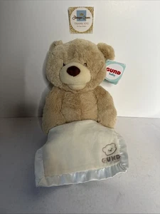 GUND Peek-A-Boo Teddybär animiert Plüsch - Bild 1 von 4