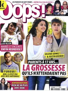 OOPS! n°86 17/06/2011 Justin Bieber_Les amitiés du show-biz_Tony Parker_D.Moore - Imagen 1 de 1