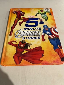 MARVEL 5 MINUTE AVENGERS STORIES 1st Ed hardcover - Picture 1 of 7