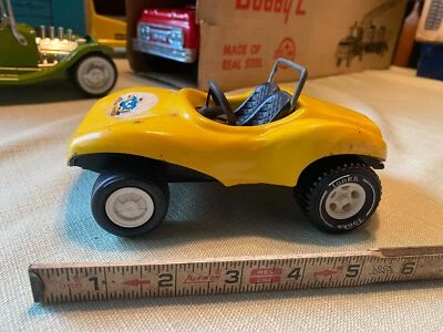Coche camión VW Tonka Toy Tin Dune Fun Buggy 7" amarillo vintage años 70 Foto 1 de 4