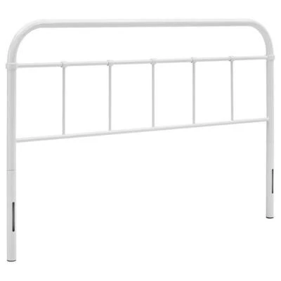 Modway Serena King Powder Coated Steel Headboard in White Finish - Image 1 of 4