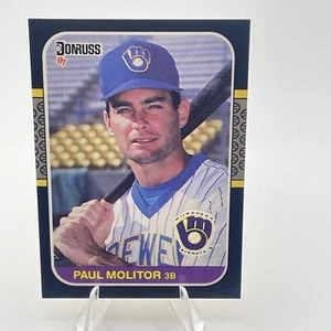 Paul Molitor 1987 Donruss #117 - Picture 1 of 2