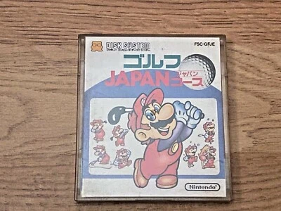 Famicom Golf Japan Course Nintendo Famicom System Disk JP Import - Imagen 1 de 2