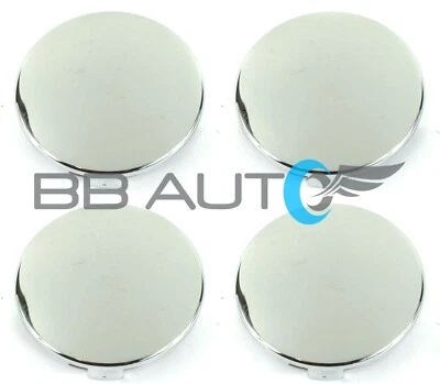JUEGO DE 4 TAPACUBOS CENTRALES GMC YUKON SIERRA TAHOE ESCALADE NUEVOS CROMADOS 3,25" Foto 1 de 4