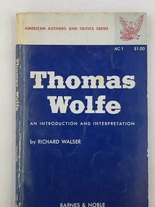 Thomas Wolfe: An introduction and interpretation (American authors and... - Foto 1 di 6