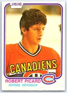 1981-82 O-Pee-Chee Robert Picard Montreal Canadiens #189 - Picture 1 of 2