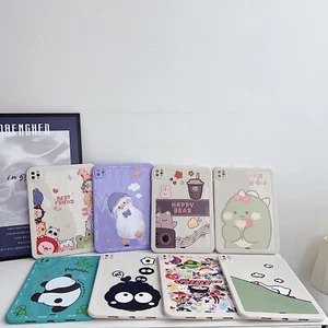 For iPad Air/Pro 11 10th 10.9 9/8/7th 10.2 Anti-drop Fashion Cute Cartoon Case - Picture 1 of 19
