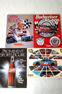 VTG NASCAR Races 3 Souvenir Magazines 1990s Earnhardt Petty Darlington Dover - Picture 1 of 7
