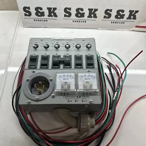 Connecticut Emergen Switch 6-5001HR Generator Panel - Picture 1 of 5