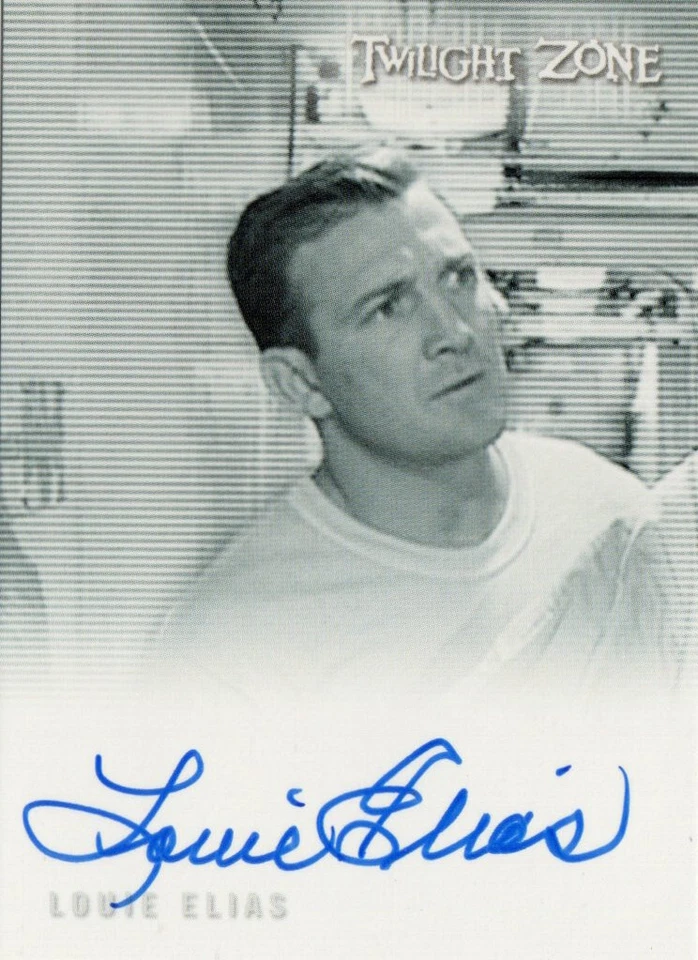 Complete Twilight Zone 50th Ann Auto A-137 Louie Elias as Sailor - Image 1 of 1