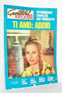 GRAND HOTEL RAPSODIA - SUPPL. AL N. 1355 - TI AMO: ADDIO - FOTOROMANZO OTTIMO - Imagen 1 de 3