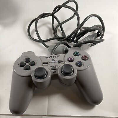 Sony Playstation One PS1 Analog No Dual Shock Controller SCPH 1180 Official RARE • 20.95£