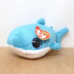 Raro Ty Beanie Boos Boo Asuka el tiburón ballena peluche juguete suave exclusivo de Japón 6" - Imagen 1 de 10