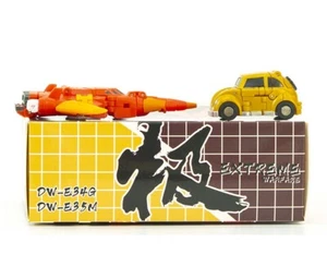 Dr Wu  DW-E34G Golden Beetle Bee DW-E35M Wingman Cyclonus Figure toy in stock - Picture 1 of 9