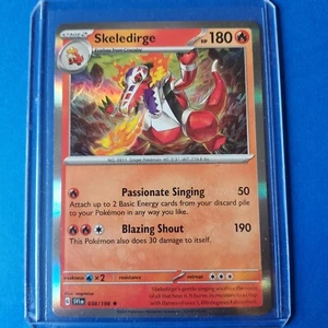 Pokémon Scarlet & Violet SKELEDIRGE 38/198 Holo Pack Fresh Centered Clean  nm/m - Picture 1 of 2