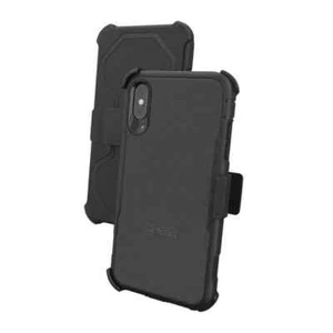 Étui antichoc Gear4 iPhone XS Max peloton D30 et étui clip ceinture - noir - Photo 1 sur 2