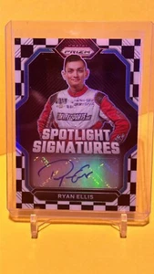 2023 Panini Prizm Spotlight Signatures Black Checkered Autograph Ryan Ellis /50 - Picture 1 of 2