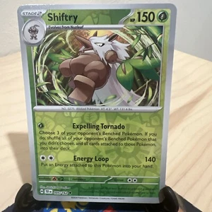 Pokémon Scarlet & Violet: Temporal Forces SHIFTRY 005/162 Reverse Holo Uncommon - Picture 1 of 2