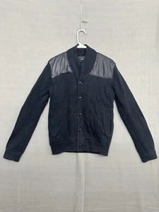 French Connection Men’s Cardigan Sweater V-neck Front Buttons Size Medium - Picture 1 of 10