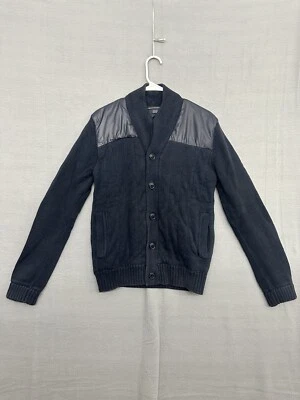 French Connection Men’s Cardigan Sweater V-neck Front Buttons Size Medium - Image 1 of 4