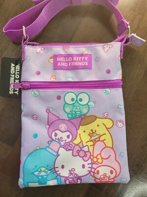 Bolso Bandolera HELLO KITTY AND FRIENDS Boba Passport Cartera Foto 1 de 4