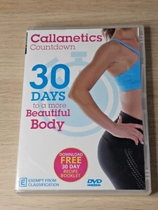 Callanetics Countdown 30 Days to a More Beautiful Body DVD All Regions PAL NEW - Picture 1 of 3