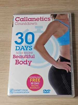 Callanetics Countdown 30 Days to a More Beautiful Body DVD All Regions PAL NEW - Image 1 of 3