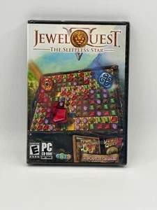 2010 Jewel Quest The Sleepless Star PC Game With 2 Bonus Games Brand New Sealed - Picture 1 of 4