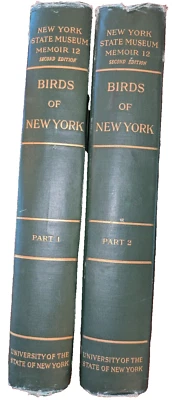 2 vol. Birds of New York, Elon Howard Eaton & Louis Agassiz Fuertes Color Plates - Image 1 of 4